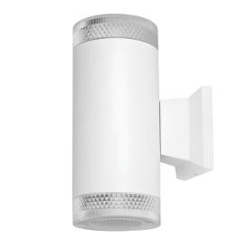 Светильник светодиодный уличный настенный двусторонний In home НБУ LITE-2xGX53-WH IP65 алюмин белый