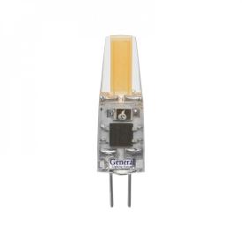 Лампа светодиодная General LED G4 7Вт 12V COB 6500K силикон