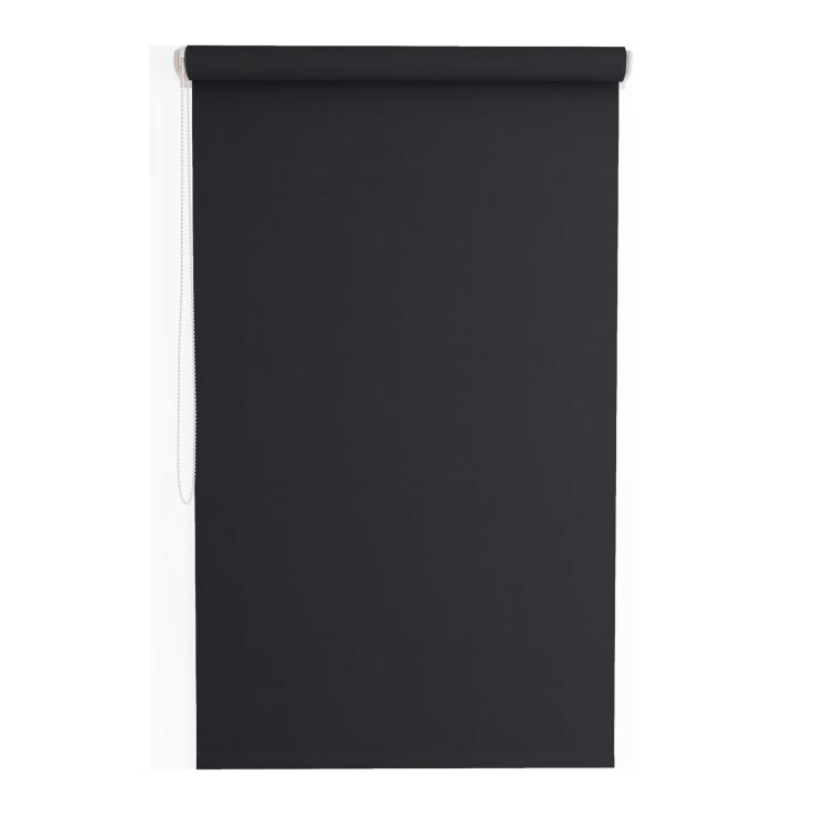 Штора рулонная 43х160 см черный графит