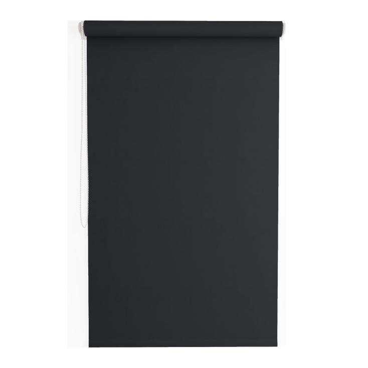 Штора рулонная 100х160 см черный графит