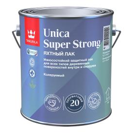 Лак яхтный Tikkurila универсальный Unica Super Strong EP полуматовый 2,7 л
