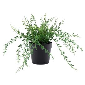 Растение искусственное h26 см в кашпо 10922-5719