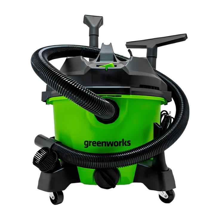 Пылесос строительный Greenworks G120WDV 1150Вт 34 л