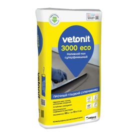 Пол наливной суперфинишный Vetonit 3000 Eco 20 кг