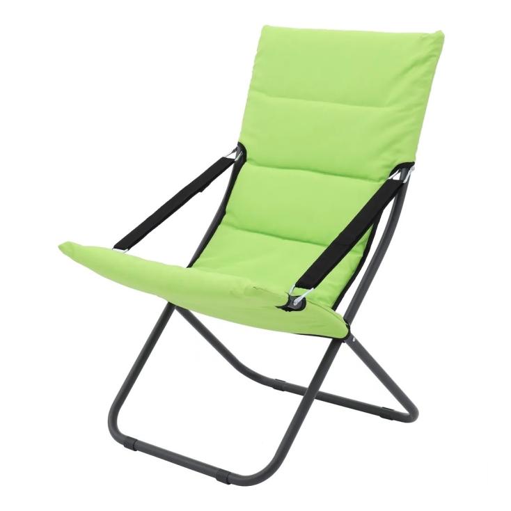 Кресло складное Nolita Lounge 95х62х85 см до 100 кг зеленое 266634
