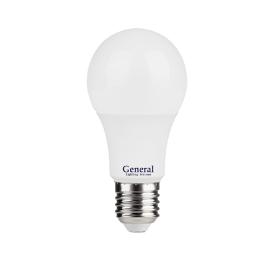 Лампа светодиодная LED General А60 11Вт 4500K E27 белая