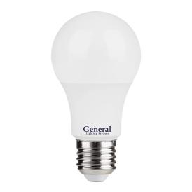 Лампа светодиодная LED General А60 17Вт 4500K E27 белая