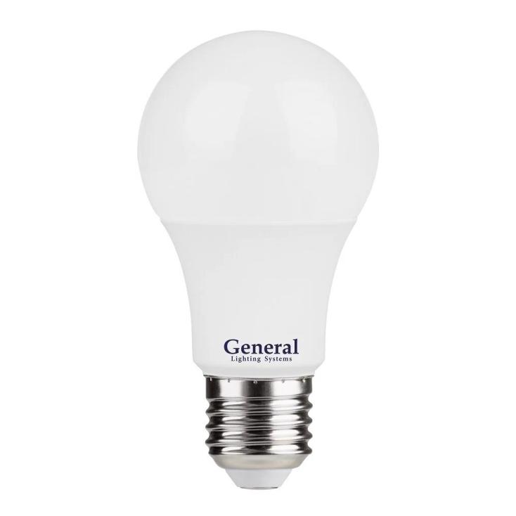 Лампа светодиодная LED General А60 17Вт 4500K E27 белая