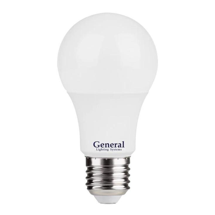 Лампа светодиодная LED General А60 17Вт 6500K E27 белая