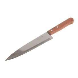 Нож поварской Albero MAL-01AL 20 см с деревянной рукояткой