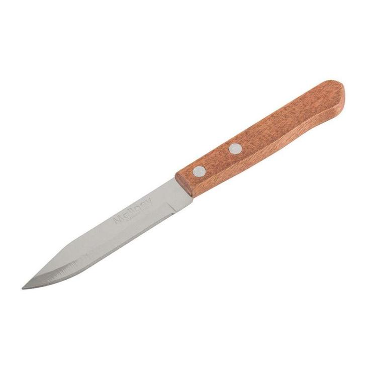 Нож для овощей Albero MAL-06AL 8,5 см с деревянной рукояткой