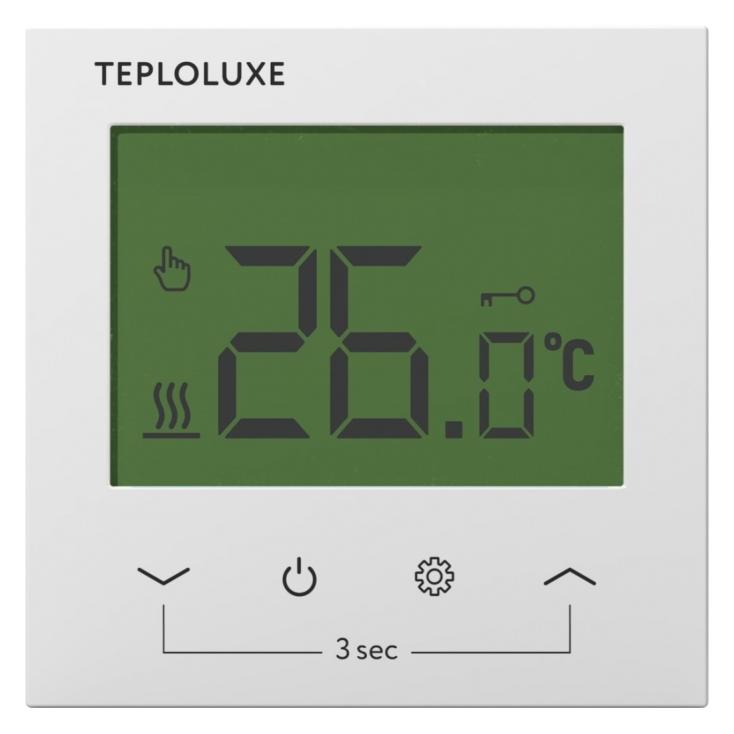 Терморегулятор электронный Теплолюкс Pontus белый