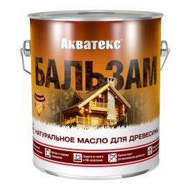 Натуральное масло для древесины Акватекс-Бальзам иней 2,2 л