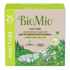 Таблетки для посудомоечной машины BioMio Bio-Tabs Бергамот и Юдзу 25 шт