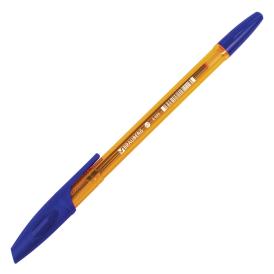 Ручка шариковая синяя Brauberg X-333 Amber игольчатый узел 0,7 мм, линия письма 0,35 мм