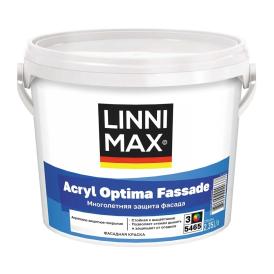 Краска водно-дисперсионная для наружных работ Linnimax Acryl Optima Fassade База 3 2,35 л