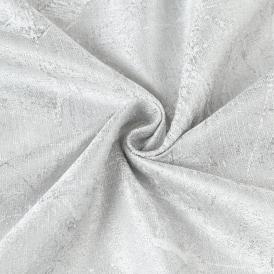 Ткань для штор Портьера жаккард Текстиль HH GD5859-09/290 P серебристый