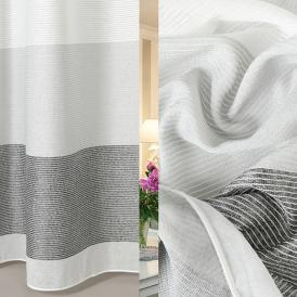 Ткань для штор Портьера лен ТД Текстиль JL MB9335-4/280 LF ut бело-серый