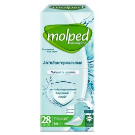 Прокладки женские Molped Extra Hygiene Antibacterial 28 шт