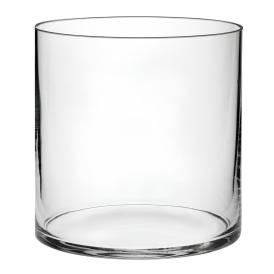 Ваза стеклянная 20 см d20 см 2024-3385