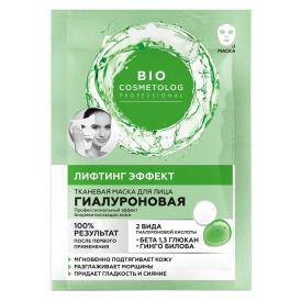 Маска для лица на тканевой основе Bio Cosmetolog Professional Лифтинг- эффект