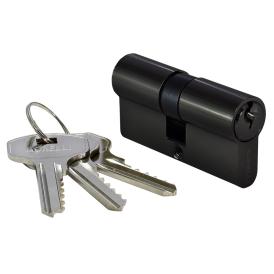 Механизм цилиндровый 60 мм Morelli HS 60C BL (30+30) черный