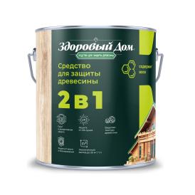 Средство для защиты древесины Здоровый Дом Тик 2,7 л Л-С