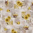 Клеенка ПВХ на нетканой основе Florista 1554-02 1,4 м