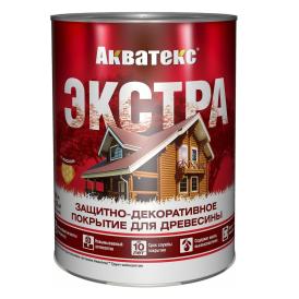 Защитно-декоративное покрытие для древесины Акватекс Экстра бесцветный 0,8 л