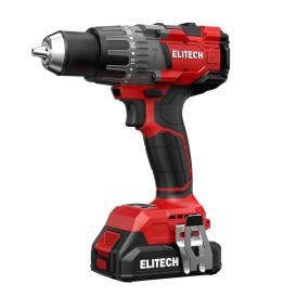 Дрель-шуруповерт аккумуляторная Elitech ДА 21УБЛ2 20В 2х2Ач 120 Нм
