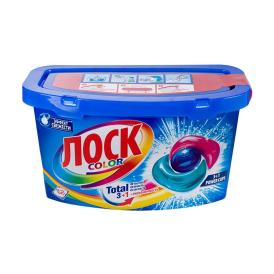 Капсулы для стирки Лоск Color 12 шт
