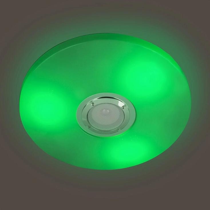 Светильник LED General Simplico Sound GSMCL-Smart83 72 Вт 3000-6500К 400х60 мм с пультом ДУ, муз колонка