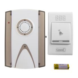 Звонок беспроводной на батарейках General GDB-B-002 100 м