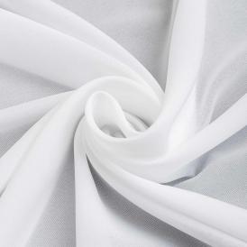 Ткань для штор Тюль шелк TC A105-01/320 Silk ut NC белый