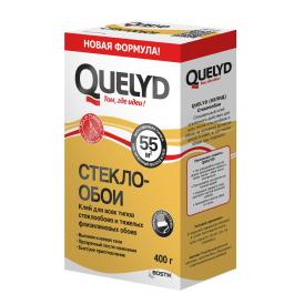 Клей для флизелиновых и стеклообоев Quelyd Стеклообои 55 м2 400 г
