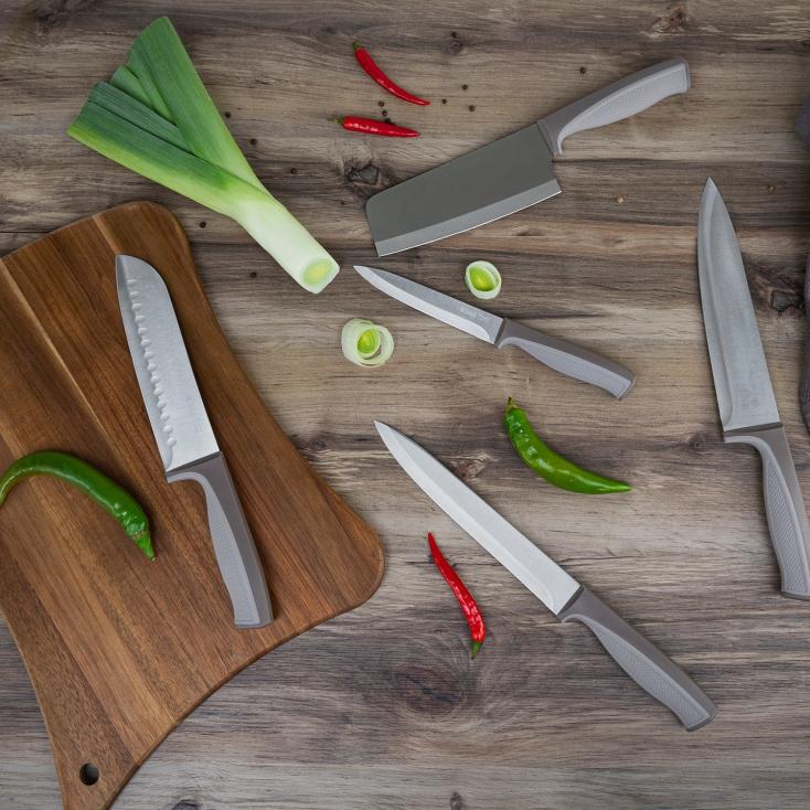 Нож универсальный TalleR TR-22034 24,5 см с пластиковой рукояткой