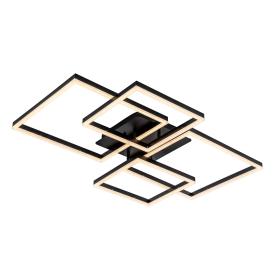 Светильник LED4U L11060-4 BK 224Вт 3000-6000К 90х66,5 см черный