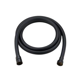 Шланг для душа 1,6 м ПВХ Milardo Essential 180P16BM19 черный