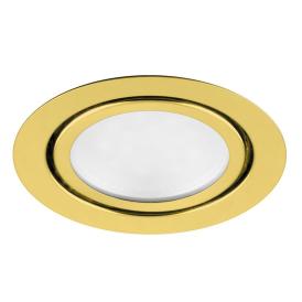 Светильник встраиваемый LED Feron LN7 28864 3Вт 4000K d70 мм золото