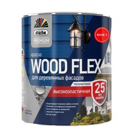 Краска фасадная Dufa Premium Woodflex База 3 прозрачная 0,81 л