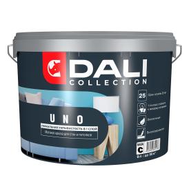 Краска водно-дисперсионная Dali Uno База С прозрачная 9 л