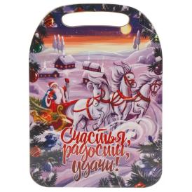 Доска разделочная Счастья, радости, удачи 21х29 см
