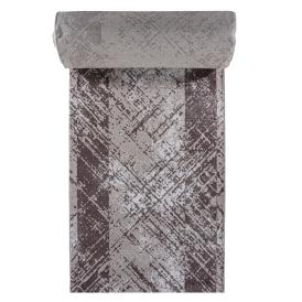 Дорожка ковровая Silver Merinos F391 1 м серый