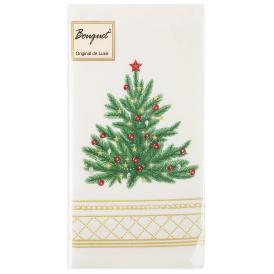 Салфетки бумажные С Новым годом 33х33 см 2-х слойные 20 шт