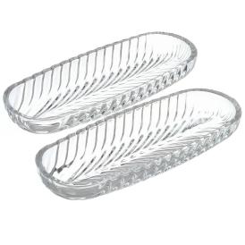 Набор блюд сервировочных Santa 19х8х5 см  2 шт PL1256GCL