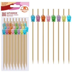 Шпажки для канапе Рыбки 12 см 24 шт BJ80-586