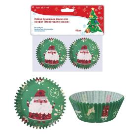 Формы для конфет Новогодняя сказка 50 шт VL2-100