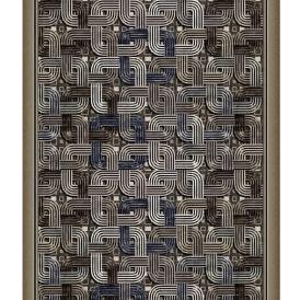 Дорожка ковровая принт 028P/A//86 1 м темно-бежевая