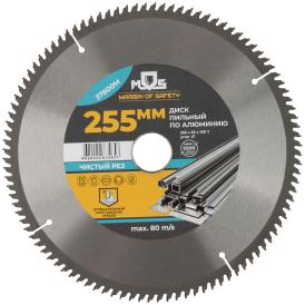 Диск пильный по алюминию 255x32 мм кольцо 32/30 мм MOS 37800М