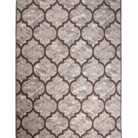 Дорожка ковровая Витебские ковры 2373 a2r/100 1 м серо-бежевая